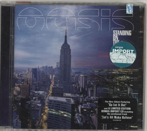 Oasis Standing On The Shoulder Of Giants US 2 CD album set